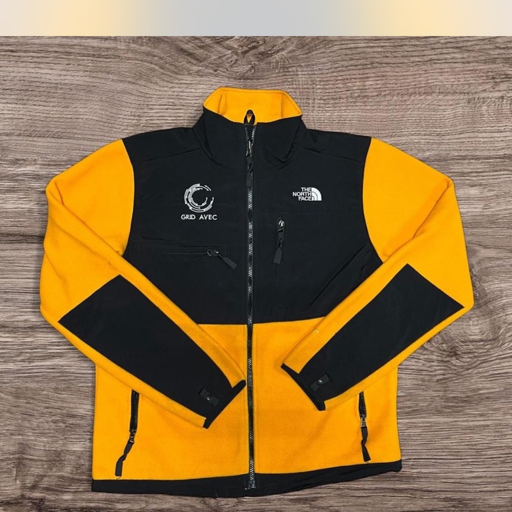 The North Face Men's Black and Orange Jacket - Limited Edition